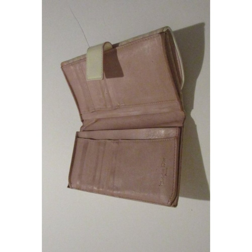 SOLD on ALLAMODA .shop-DIOR Pink Trotter Cherry Saddle Bag Tri-fold - Picture 9 of 11